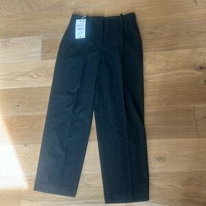 Zara Gray Pinstripe pants